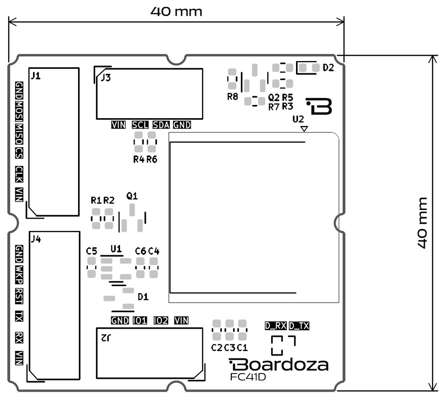Quectel FC41D Dimension